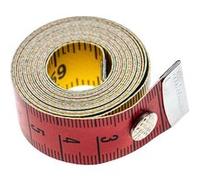 Vhbw Ruban De Mesure Avec Bouton Pression - Mètre Ruban De Couturière, 150 Cm, 4 Couleurs, Échelle Cm + Pouces, Flexible
