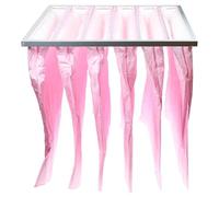 vhbw Sacs filtrants pour système de climatisation et ventilation - Filtre à air F7, 59,2 x 59,2 x 60 cm rose
