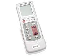 vhbw Télécommande Universelle pour climatiseurs + Support Blanc