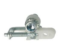 vhbw Tendeur de chaîne compatible avec Stihl MS 170, 018, 017, 023, 019, 025, 021 Tronçonneuse - par le côté, plastique / fer, 27 g blanc / argenté