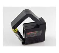vhbw Testeur de piles avec témoin analogue pour batteries ou piles AAAA, AAA, AA, bloc 9 V - 5,3 x 5,5 x 2,4 cm, noir Noir G
