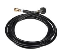 vhbw Tuyau de rallonge 3 m compatible avec Kärcher K2, G 7.10 M, K 2.00 plus, K 2.01 nettoyeur haute pression avec connexion M22 x 1,5, noir