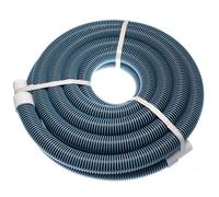 vhbw Tuyau flexible pour piscine raccord 32mm 7.6m pour skimmer, aspirateur, filtre - stabilisé UV, résistant au chlore