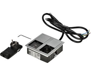VHIT 939645015 - VersaHIT Dual - 1 prise de courant avec contact de protection, 2