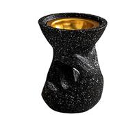 VHKJewE Porte-encens d'aromathérapie du Moyen-Orient for la décoration de Maison, Bureau et Salle Yoga. Diffuseur Parfum(Black)