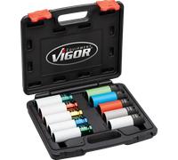 Douille à emboîter Kraft-Stecknuss VIGOR V6312/10