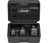 ViGOR, jeu de douilles à choc avec rotule, V5505N