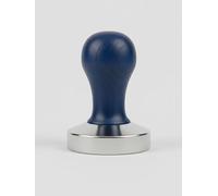 VIA CREMA - Tamper à café pour porte-filtre. Tamper pour machine à café. Tamper à café fabriqué en Italie. Accessoire pour machine à café porte-filtre (Bleu Marine, 54 mm)