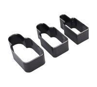 ViaGasaFamido 3PCS Matrices de Poinçonnage en Cuir de Bouteille de Vin Matrice de DéCoupe en Acier Allié Moule de Coupe en Cuir Matrice de Poinçon en pour les Projets D'Artisanat en