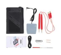 ViaGasaFamido Batterie Portable Soudeuse par Points, 100 Niveaux | Contrôle d\'impulsion à bouton, précision de bande de de 0,1 à 0,3 mm, machine de soudage à double sortie d\'impulsion