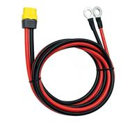 ViaGasaFamido Câble XT60 vers Borne à Anneau, 1 Mètre 600V DC 105C (1) | Conducteur en Cuivre, Isolation en PVC, Centrale électrique Portable, Batterie au Lithium, Panneau Solaire, Avion RC,