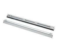 ViaGasaFamido Cadre de suspension pour affiches 100 cm en aluminium Système fixation sans perçage Idéal bureaux magasins Porte-affiches professionnel avec 2 axes