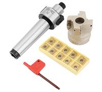 ViaGasaFamido Ensemble de fraises en bout MT3-FMB22 Extension de support 400R-50-22 Fraise en bout 10pcs APMT1604 Inserts en carbure CNC,Queue De Fraisage