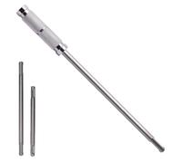 ViaGasaFamido Ensemble de Rallonges SDS Plus pour Marteau Perforateur, | Compatible avec Marteaux SDS Plus, Forets et Burins, Rallonges 15, 20, 26 cm.