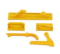 ViaGasaFamido Kit Sécurité Menuiserie Lot de 5 Blocs et Bâtons Poussoirs pour Scie à Table Table de Toupie Dégauchisseuse Protection Mains Outils Professionnels Travail du Bois Menuisiers