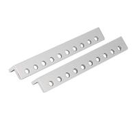 ViaGasaFamido Liaison en Alliage D'aluminium pour Robot, Poutre en Forme | Profil de cadre modulaire 12x12x88mm, Guide de mouvement linéaire 3103-0010, Rail structurel à fente en T, connecteur de