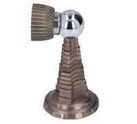 ViaGasaFamido Magnetic Door Stop Wall Mount, Zinc Alloy Retro Catch | Support de porte mural, Kit d\'adhésif et de vis , tampon en caoutchouc silencieux, corps en alliage antirouille,