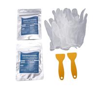 ViaGasaFamido Mastic de Réparation AB en Acier Renforcé, Multiusage | Acier Inoxydable, Résine, Mastic Polyvalent pour Métal, Bois, Céramique, Carrelage, Plastique, Liaison