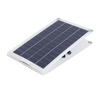 ViaGasaFamido Panneau Solaire, Chargeur Solaire Portable Pliable 30W