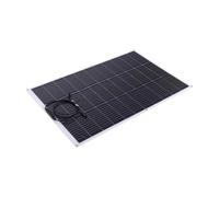 ViaGasaFamido Panneau Solaire Flexible 200W, Pliable, Fil 0,9m | 50% de Conversion pour Camping en VR, Bateau et Extérieur, Toit incurvé et Installation pour Remorque, Film Arrière TPT