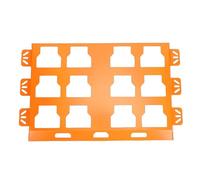 ViaGasaFamido Plaque de Montage Murale pour Boîte à Outils, Métal Durable pour L'organisation des Outils au Travail ou à la Maison, 1 Ensemble