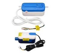 ViaGasaFamido Pompe à Condensats CVC Mini Pompe de Vidange Automatique Divisée 24 L/h Tête de 33 Pieds Sonde de Réservoir de 60 Ml Induction 3 W Silencieuse 21 DB pour Climatiseur