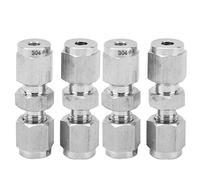 ViaGasaFamido Raccord de Réduction à Compression, Union Double Ferrule en