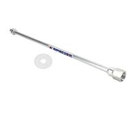 ViaGasaFamido Tige D'extension de Pistolet Pulvérisateur, Tige D'extension de Pulvérisateur, Poteau Universel de Pointe de Pistolet de Peinture de 38 Cm à 75 Cm, Alliage D'aluminium, (50cm)
