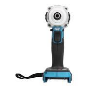 ViaGasaFamido Tournevis électrique sans Balais à Percussion, Mandrin Rond 18 V, Couple de 700 N M, Perceuse à Main Rechargeable à 4 Vitesses pour la Construction, la Réparation de Voitures,
