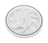ViaGasaFamido Ventilateur de Plafond Ultra Fin avec Télécommande Lumineuse, LED à intensité Variable, 6 Vitesses, Minuterie de Température de Couleur 3000-6500K, pour Salon, Chambre à Coucher (GREY)
