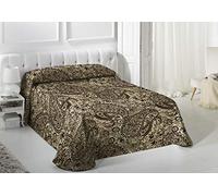 VIALMAN Couvre bouti Doux Sofia 29 pour lit de 90 cm, 180 x 270 cm, Marron, 90 x 190 cm