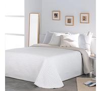 VIALMAN Couvre-lit Bouti léger Sofia 26 pour lit Double 135 cm | Taille Couvre-lit 230 x 270 cm Beige