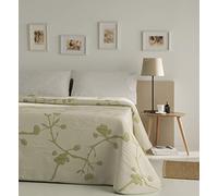 Vialman Couvre-lit léger Vert 105 x 190 cm