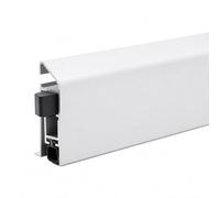 Viaoragiosa Bas de Porte Automatique Plinthe,Joint de Bas de Porte Automatique à Montage en Surface,Joint de Seuil de Porte à Descente Automatique Réglable,Empêche Les Fuites d'air Froid