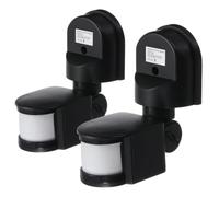 VIAPUICE Lot de 2 détecteurs de mouvement infrarouge PIR de rechange pour projecteur de sécurité avec éclairage LED, sensibilité réglable à 180 °, 10 à 7 min