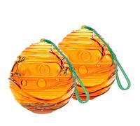 VibeeLeaf Lot de 2 pièges à guêpes sphériques - Imperméable à l'eau, attrape-frelons, attrape-abeilles, piège à mouches, anti-mouches écologique pour extérieur et intérieur, réutilisable et facile à