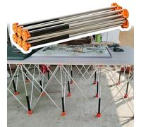 Vibeo Châssis Pliable Établi Établi Pliable pour Menuiserie, pour la Construction, Table de Travail Pliante avec Sac de Transport, Support de Travail pour Atelier/Garage(45x45 in (115x115 cm))