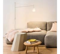 VIBIA Tempo Applique murale, LED avec câble d’alimentation et câble de tension, ovale, 575858/15,