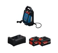 Vibrateur à béton 2x18V GPU18V2DI + 2 Batteries EXPERT 5,5 Ah + 1 Chargeur GAL 12V/18V-80 BOSCH