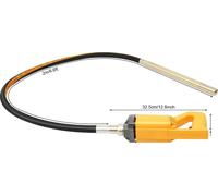 Vibrateur pour béton, moteur en cuivre de 1300W, haute efficacité, appareil de vibration pour béton