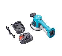 Vibrateur pour Carrelage, 20V sans fil carreleur 6 vitesses carrelage automatique carreaux nivellement vibrateur mur sol ventouse outil électrique(1Battery 3.0A)