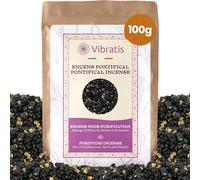 VIBRATIS Encens d'Église Pontifical en Grains 100gr Qualit Purification et Protection, Élève Le Niveau Vibratoire, Favorise la Connexion Spirituelle
