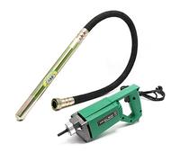 Vibreur à béton 800W Aiguille vibrante incluse de 150 cm avec Arbre flexible Outil Manuel électrique
