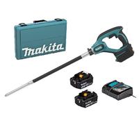 Vibreur à béton LXT 18 V + 2 batteries 4 Ah + chargeur + coffret MAKITA DVR350RME