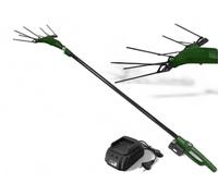 Vibreur-secoueur à batterie de 400 W avec perche télescopique en aluminium pour les olives