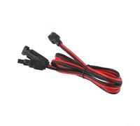 Vibsky Câble d'extension pour panneau solaire 12 AWG avec connecteur Anderson, cordon PV résistant aux intempéries, station d'alimentation portable et générateur (1,85 m)