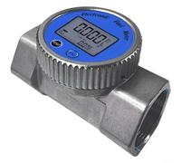 Vibsky - Débitmètre numérique à turbine de 3,8 cm, pour pistolets à essence, industrie et médecine, dosage diesel, avec débitmètre liquide de 600 l/min (3,8 cm)