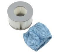 Vibsky Filtre de rechange avec maille de protection bleue MSpa pour Aurora Mont Nest Soho Baikal Starry Bliss Silver Delight