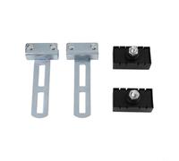 Vibsky Interrupteur de fin de course magnétique pour ouverture automatique de portail coulissant, butée de portail en nylon composite étanche et antirouille avec support de montage et clé (lot de 1/2