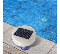 Vibsky Ioniseur à énergie solaire pour piscines et spas, nettoyant réduisant les irritations de la peau et